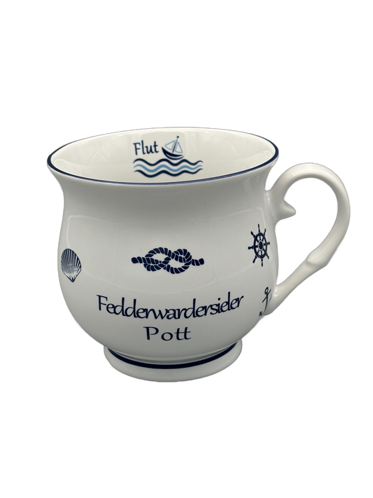 Kugelbecher "Fedderwardersieler Pott" | 375ml
