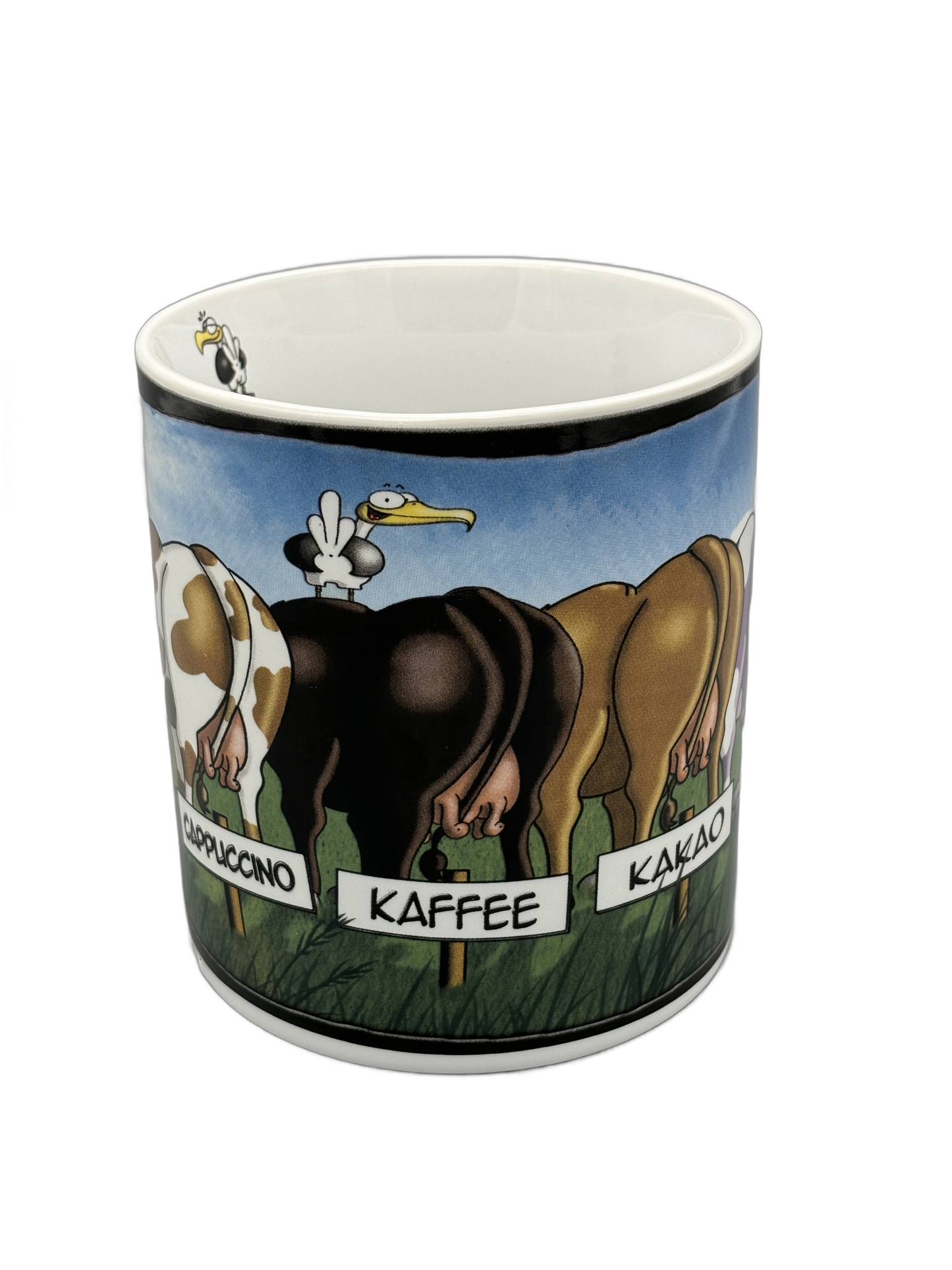 Hösti Jumbo Becher Cappucino Kühe | 500ml