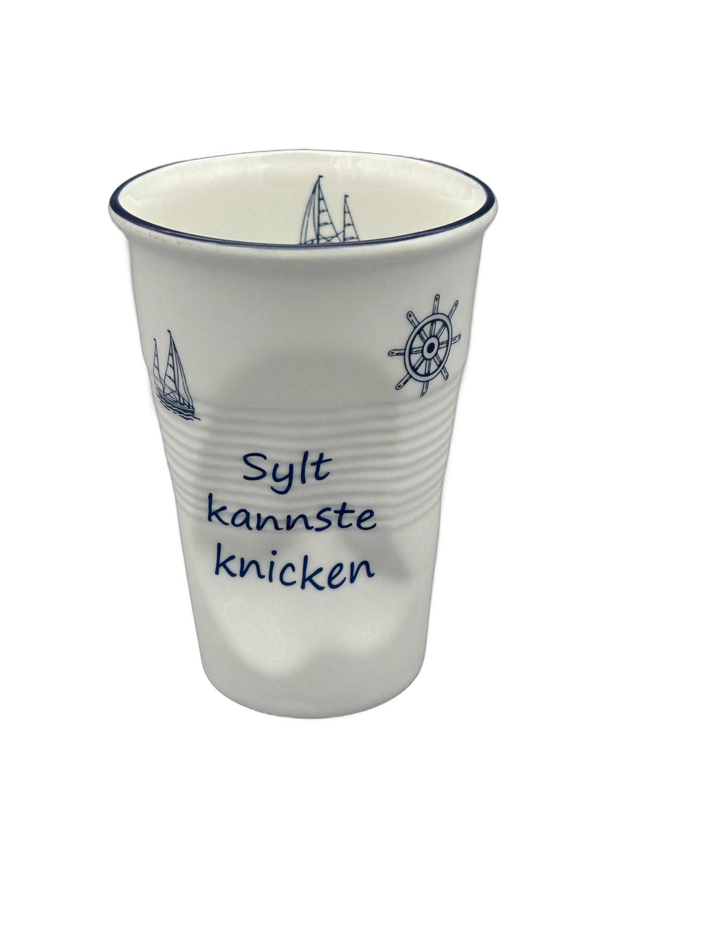 Becher "Sylt kannst du knicken, Fedderwardersiel nicht"