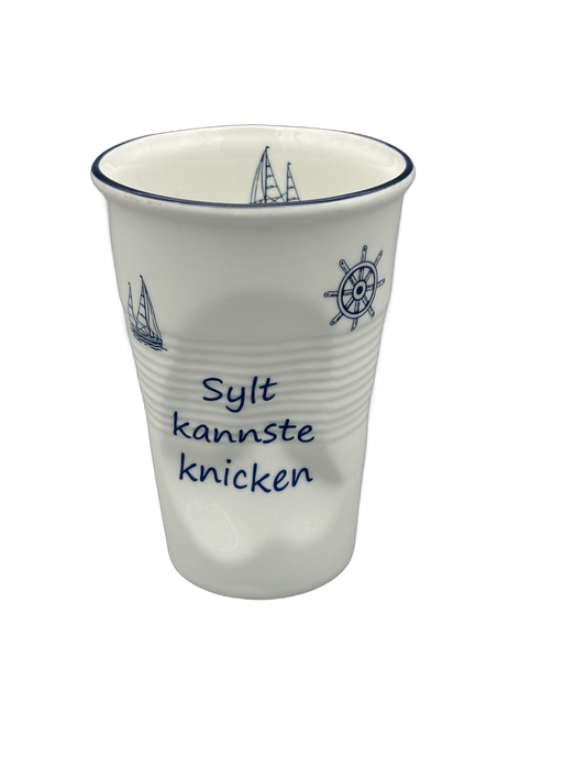 Becher "Sylt kannst du knicken, Fedderwardersiel nicht"