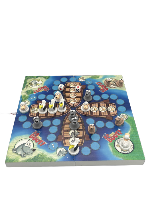 Hösti "Ab ins Boot" | Mensch Ärger dich nicht Brettspiel