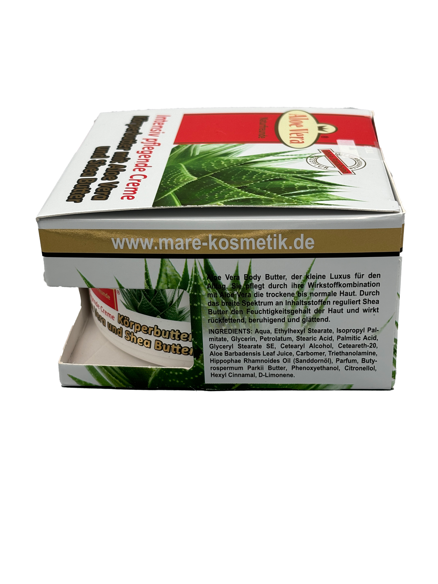 Körperbutter mit Aloe Vera und Shea Butter | 300ml