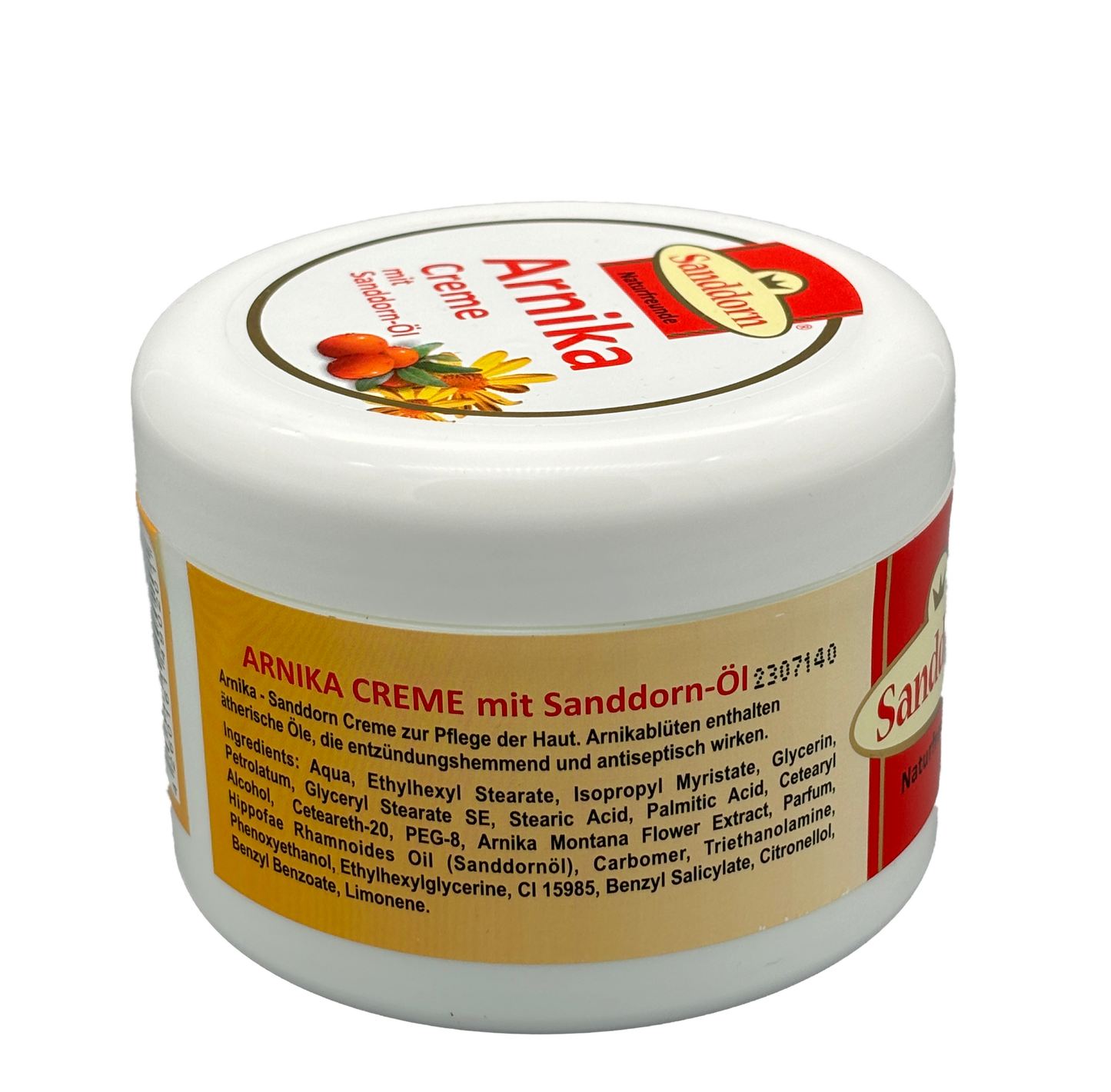 Arnika Creme mit Sanddorn Öl | 250ml