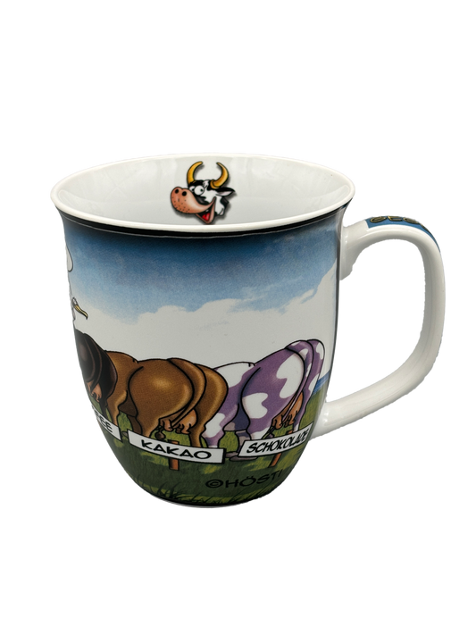 Hösti Becher Cappucino Kühe | 340ml