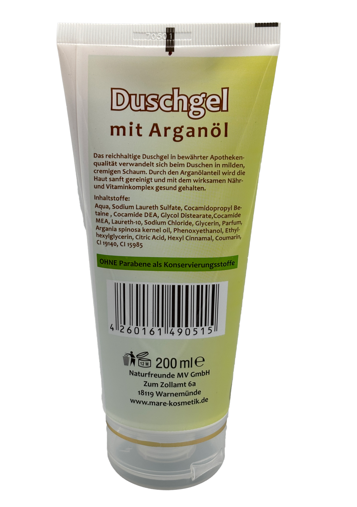 Duschgel mit Arganöl | 200ml