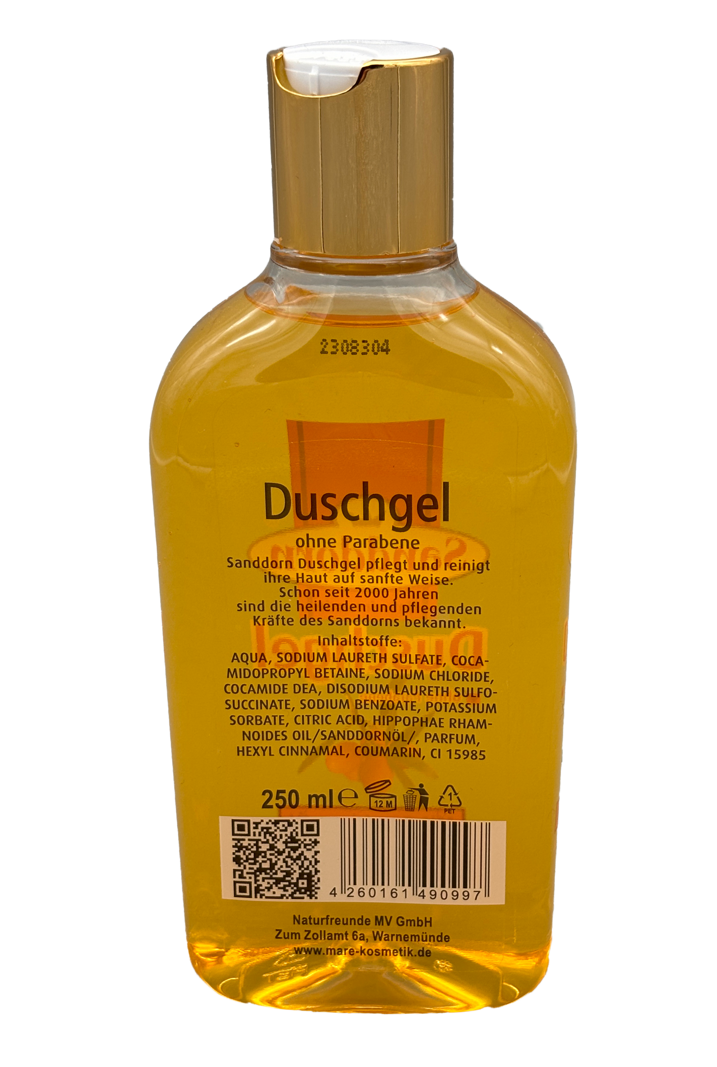 Duschgel mit Sanddorn Öl | 250ml