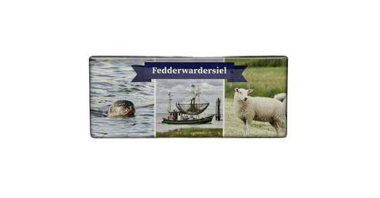 Fedderwardersiel Panorama Magnet A