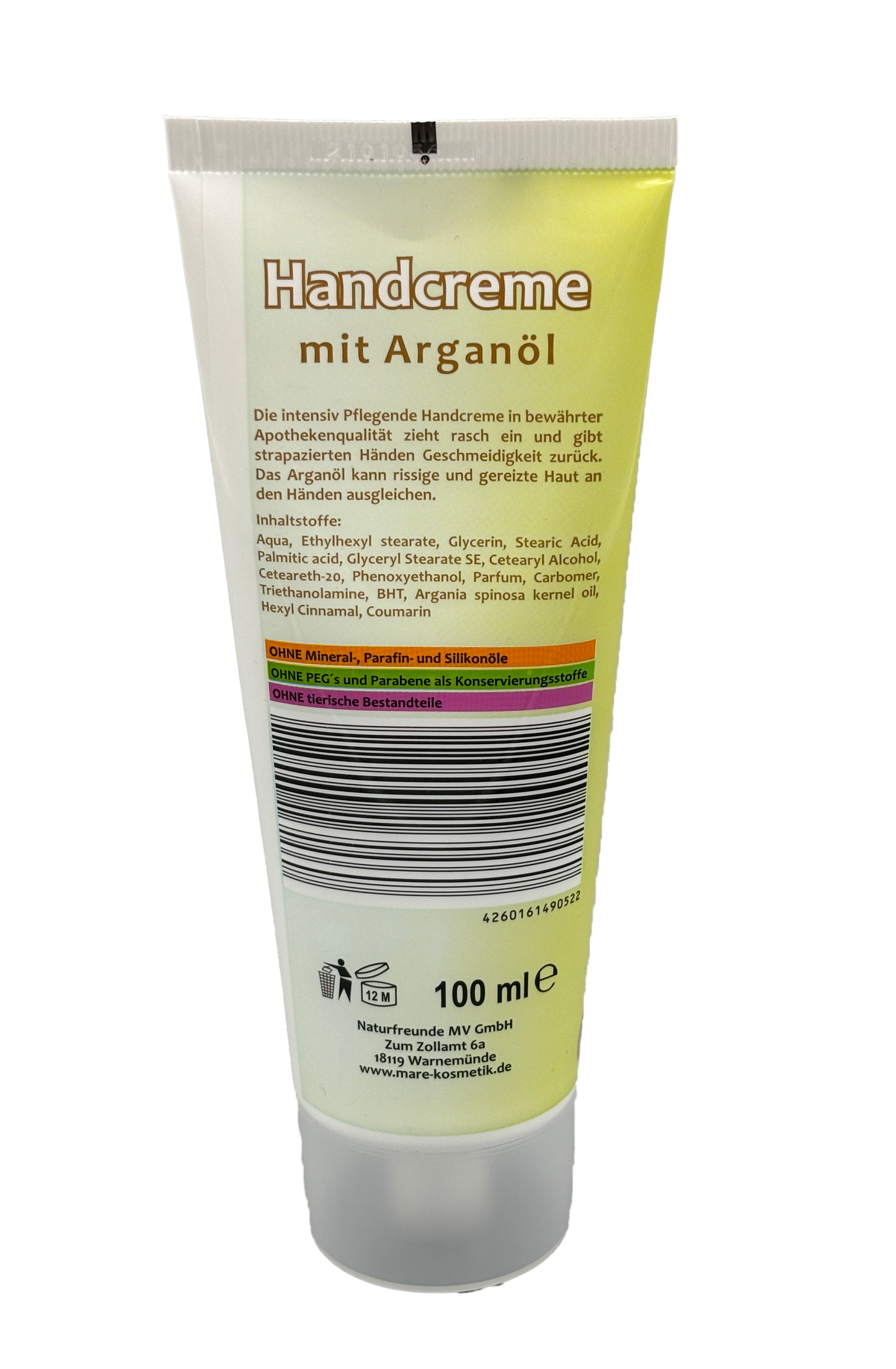 Handcreme mit Arganöl | 100ml