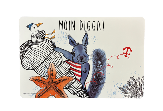 Heimartliebe ® Moin Digga! | Platzset