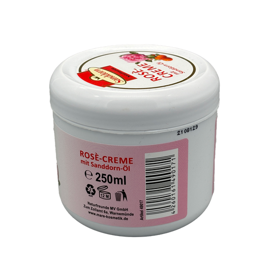 Rosè Creme mit Sanddorn Öl | 250ml