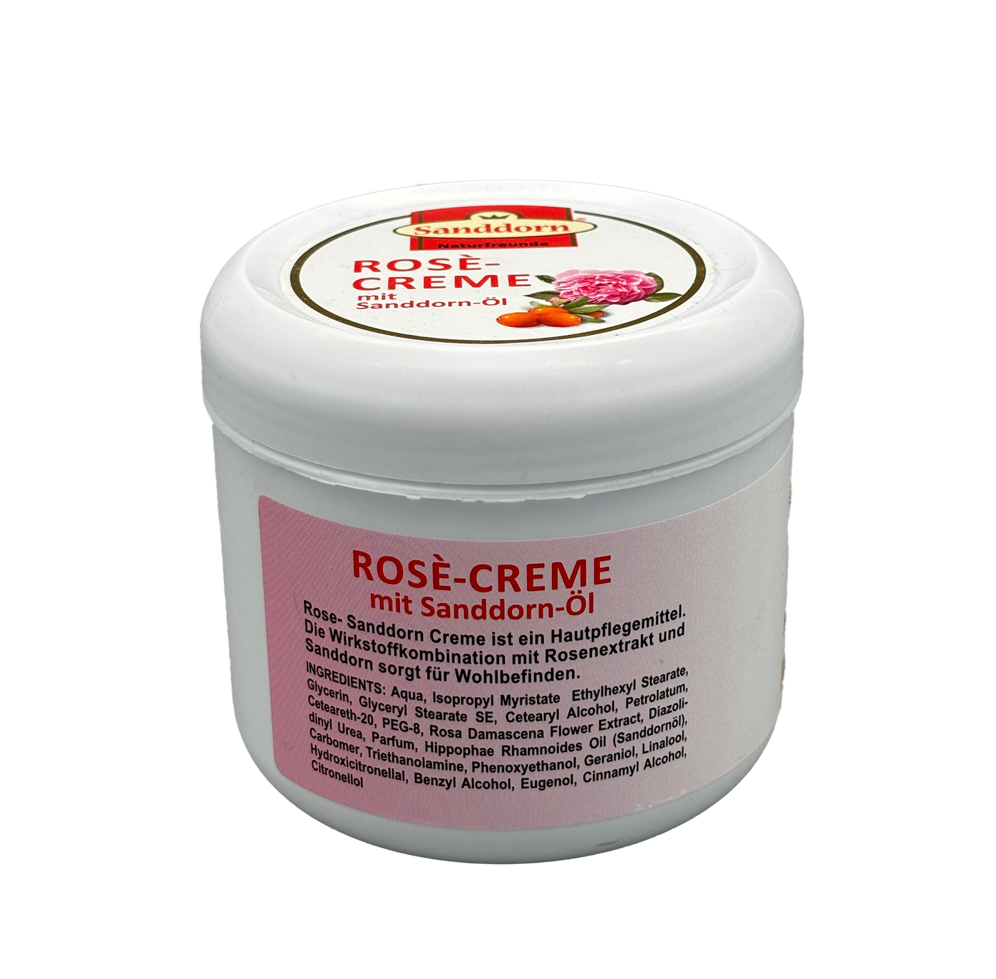 Rosè Creme mit Sanddorn Öl | 250ml