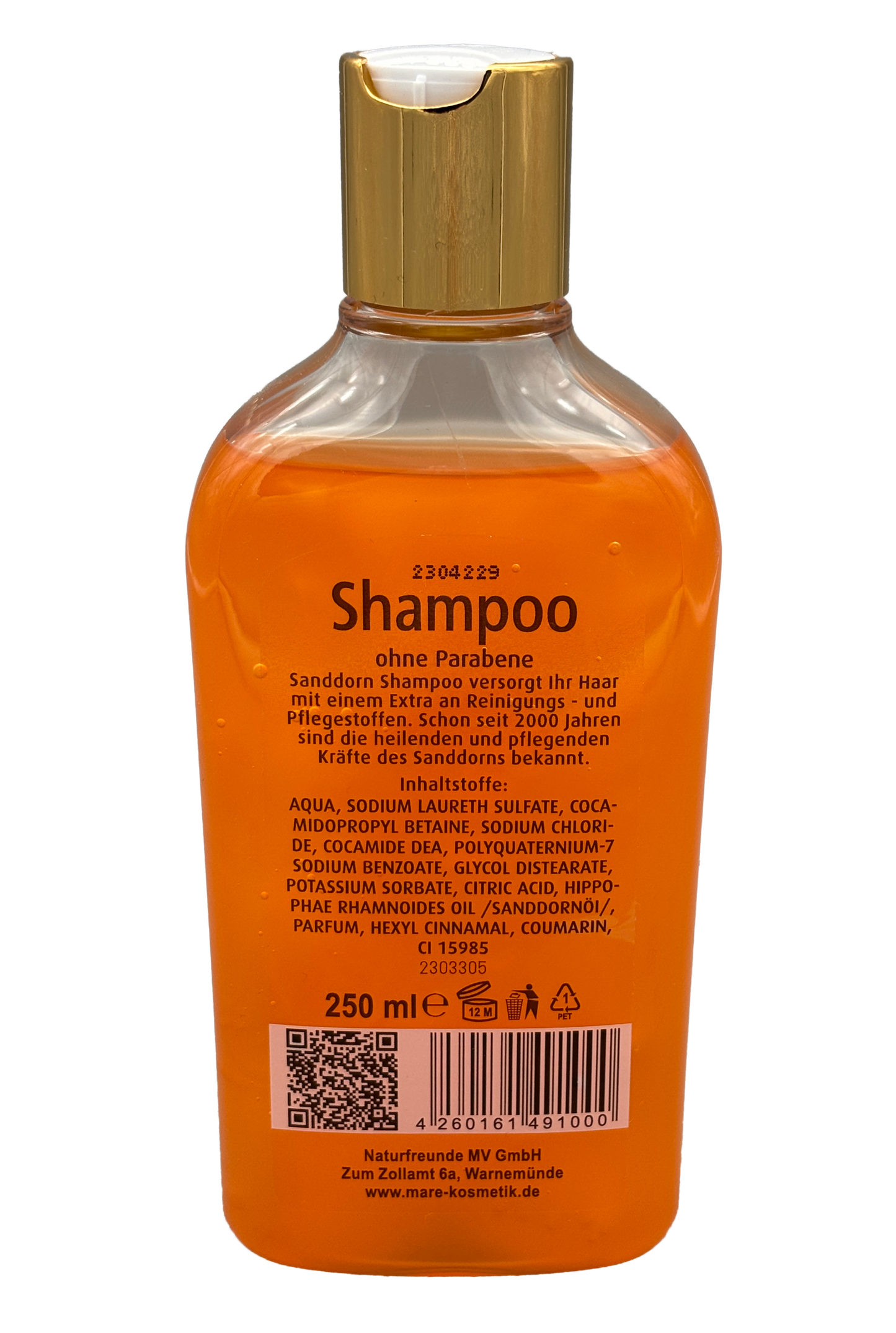 Shampoo mit Sanddorn Öl | 250ml