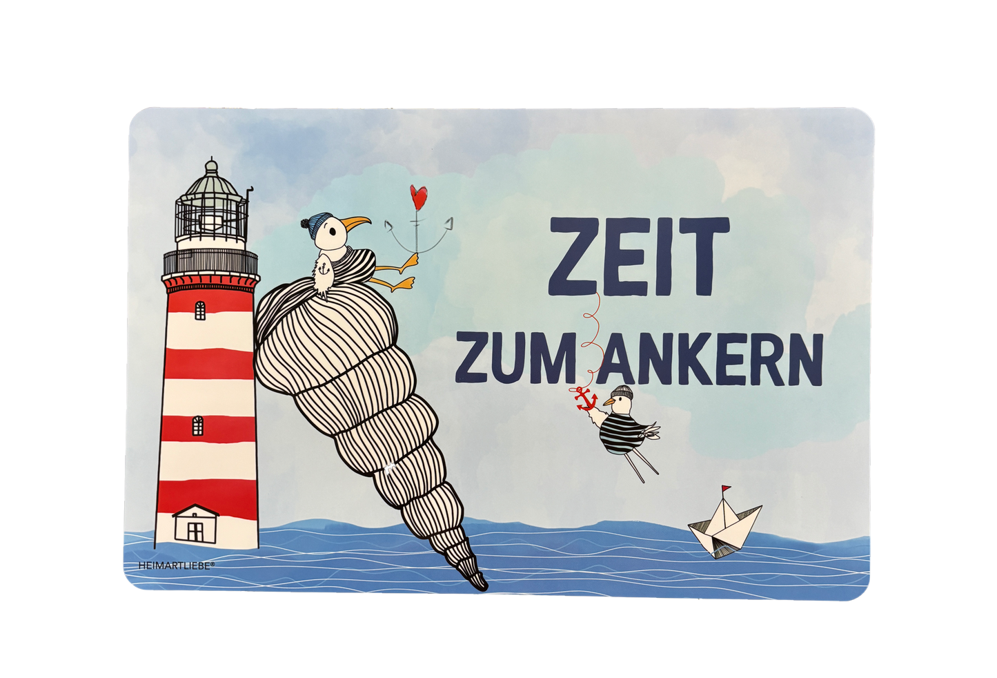 Heimartliebe ® Zeit zum Ankern | Platzset