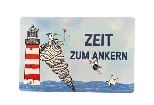 Heimartliebe ® Zeit zum Ankern | Platzset
