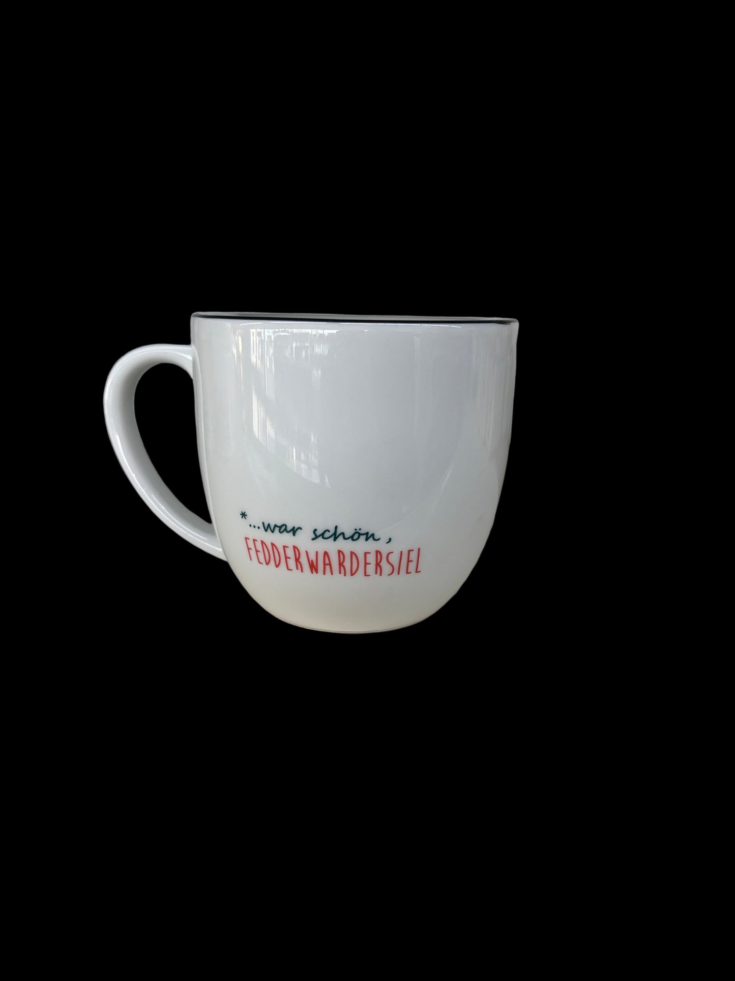 Fedderwardersiel Schreibfehler Tasse
