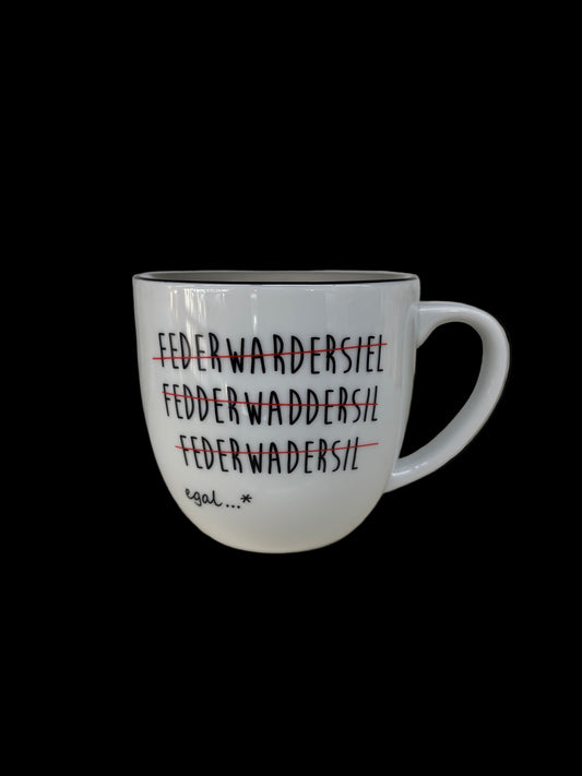 Fedderwardersiel Schreibfehler Tasse