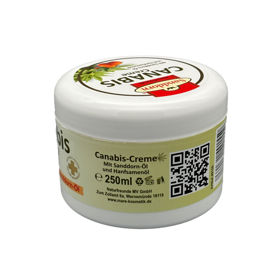 Canabis Creme mit Sanddorn Öl | 250ml