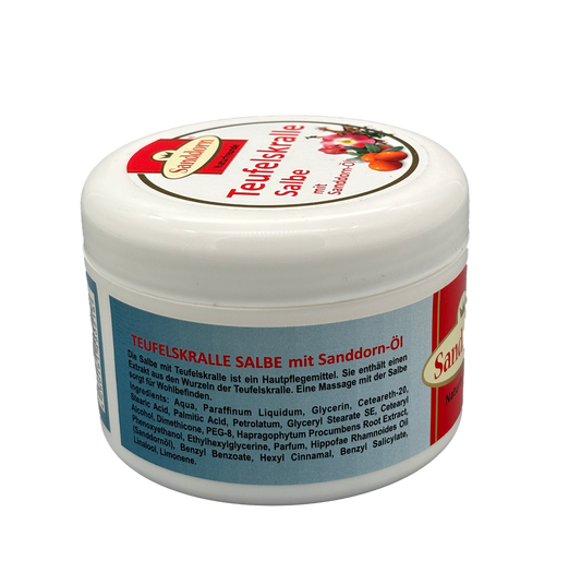 Teufelskralle Salbe mit Sanddorn Öl | 250ml