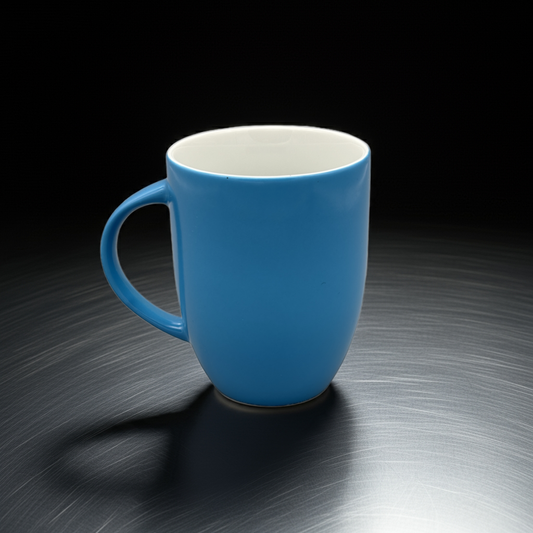 "Moin!" Fedderwardersiel Tasse blau